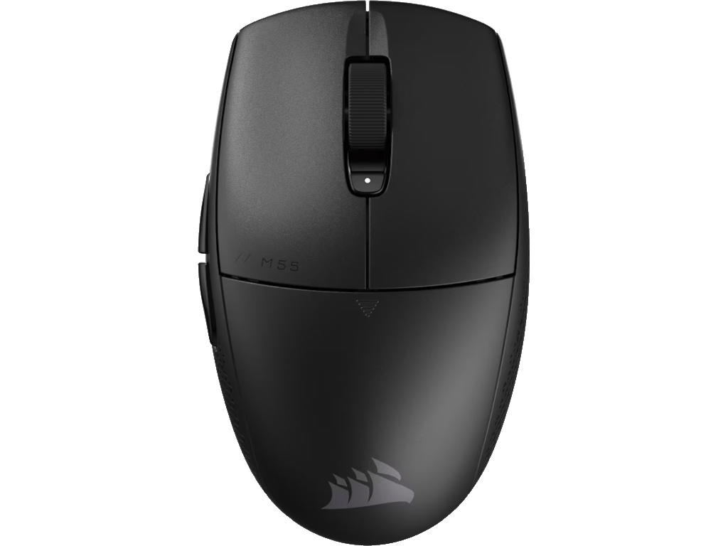 Miš CORSAIR M55 (Bežični, Gaming, 24000 DPI, 6 programabilnih tipki, Crni)-0