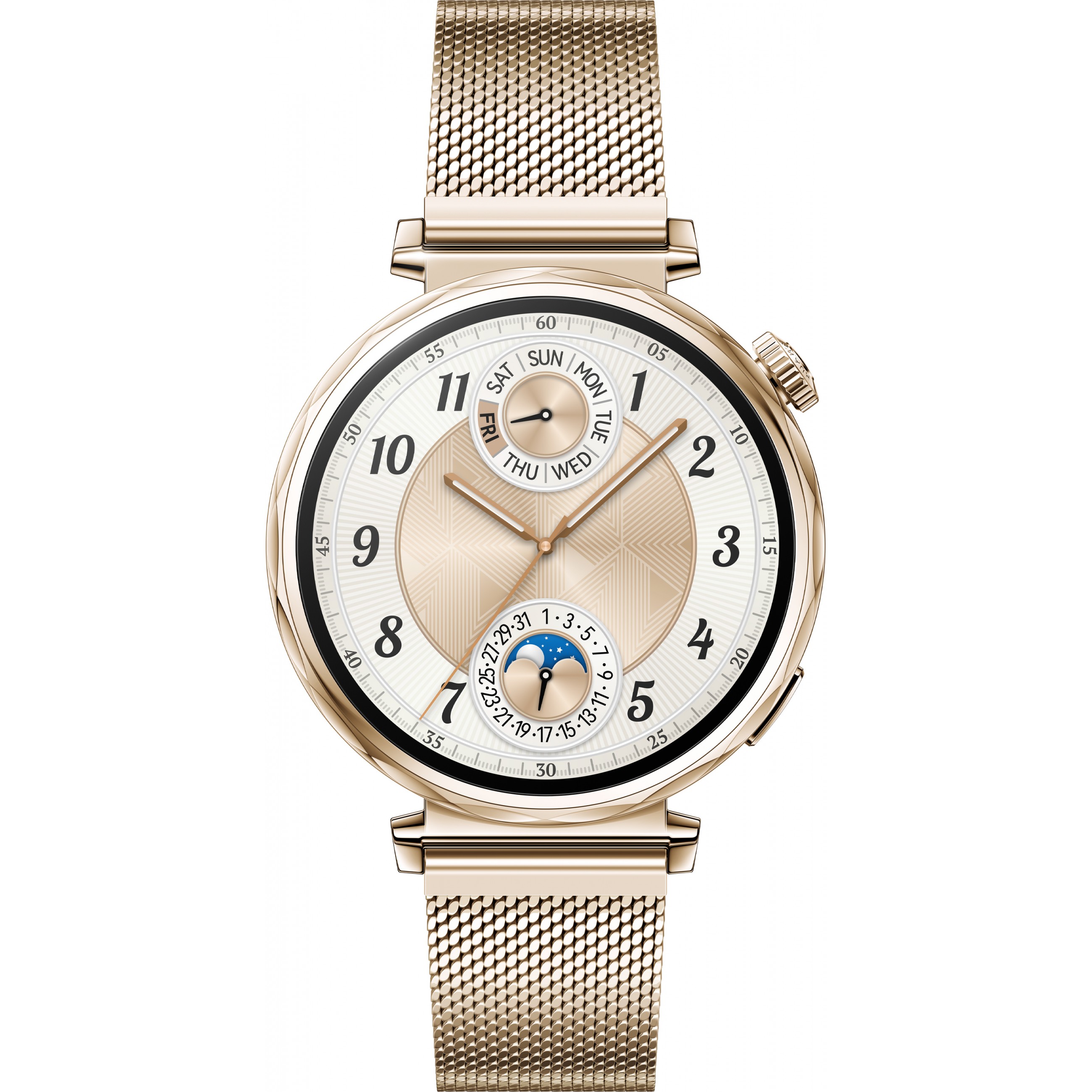 Pametni sat HUAWEI WATCH GT 5 41mm (AMOLED, zlatni, Milanese remen)-0