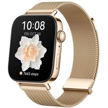 Huawei WATCH FIT 3 | Smart watch | GPS (satellite) | AMOLED | Waterproof | Gold-0