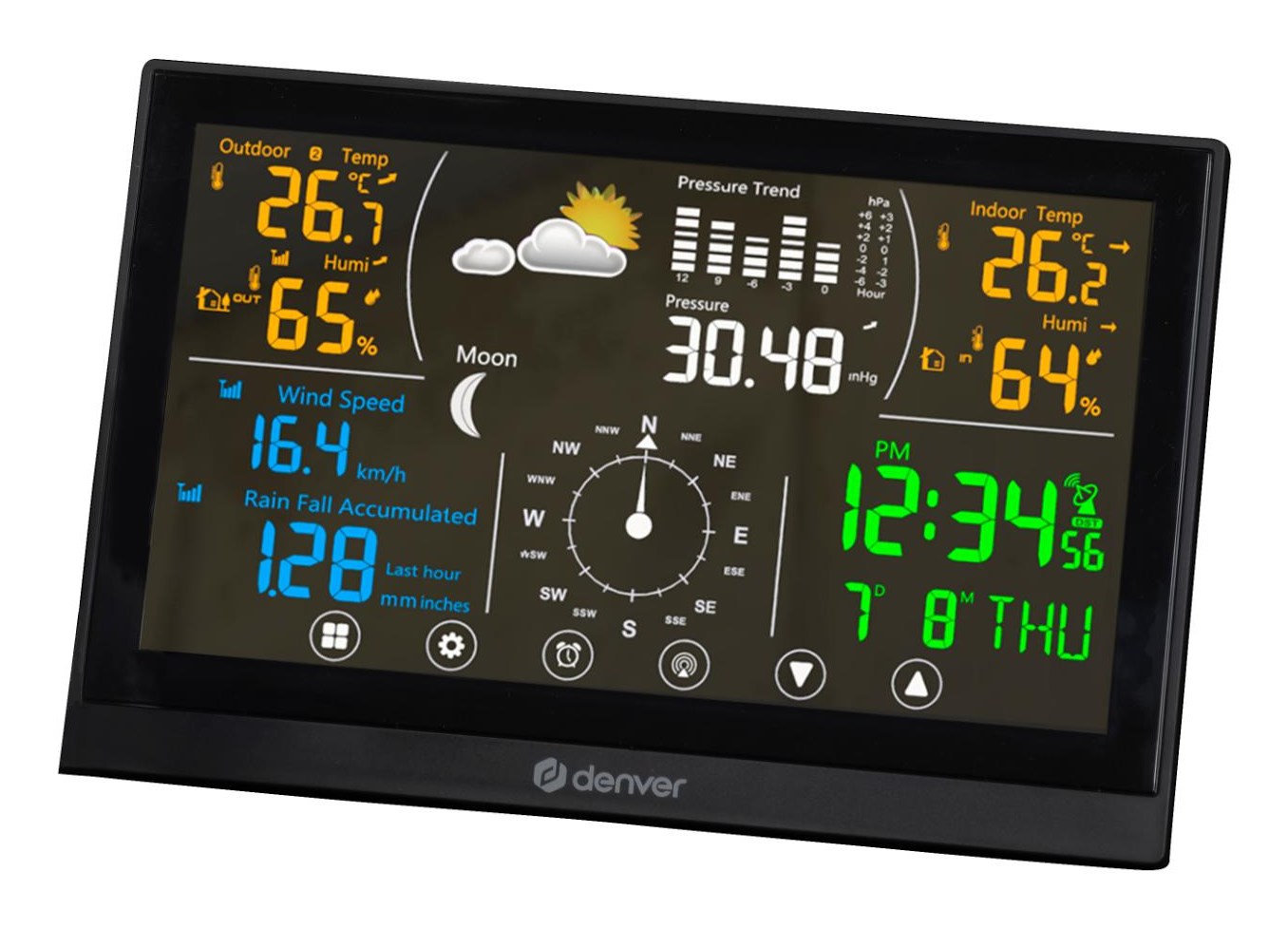 Meteorološka stanica DENVER WS-650 (bežični senzor za vjetar i kišu)-6