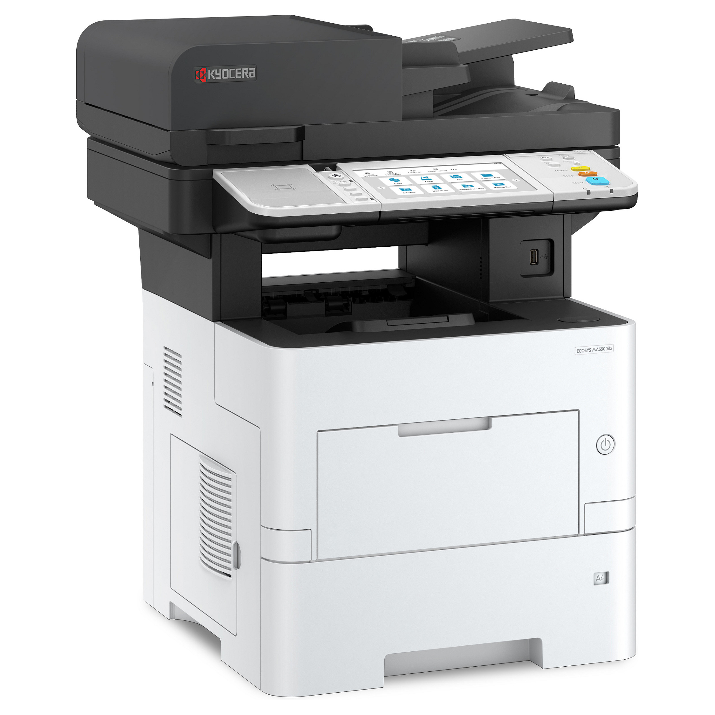 Multifunkcijski printer KYOCERA ECOSYS MA5500ifx (laserski, mono, ispis/kopiranje/skeniranje/fax, A4, 55 ppm, ADF, duplex, Ethernet, crna boja)-2