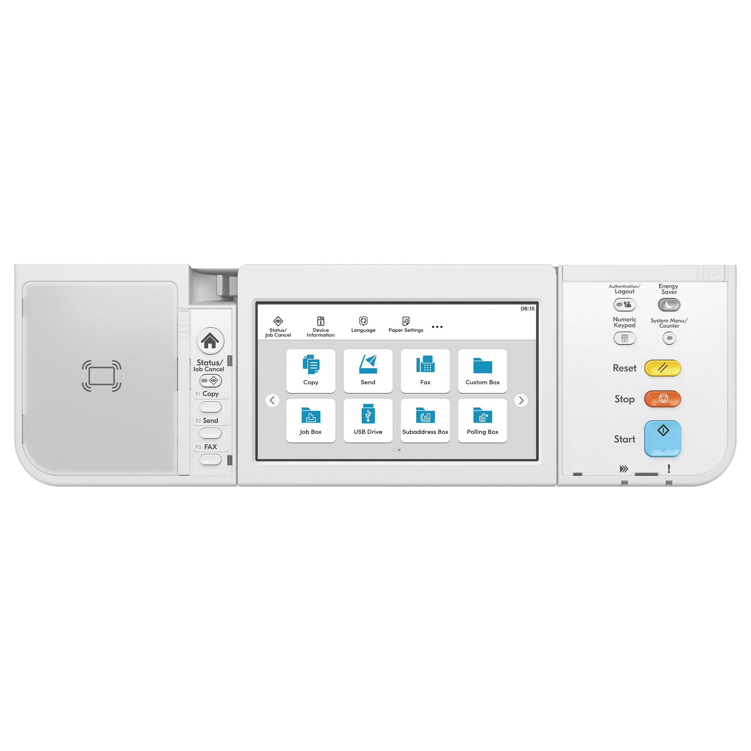 Multifunkcijski printer KYOCERA ECOSYS MA5500ifx (laserski, mono, ispis/kopiranje/skeniranje/fax, A4, 55 ppm, ADF, duplex, Ethernet, crna boja)-7