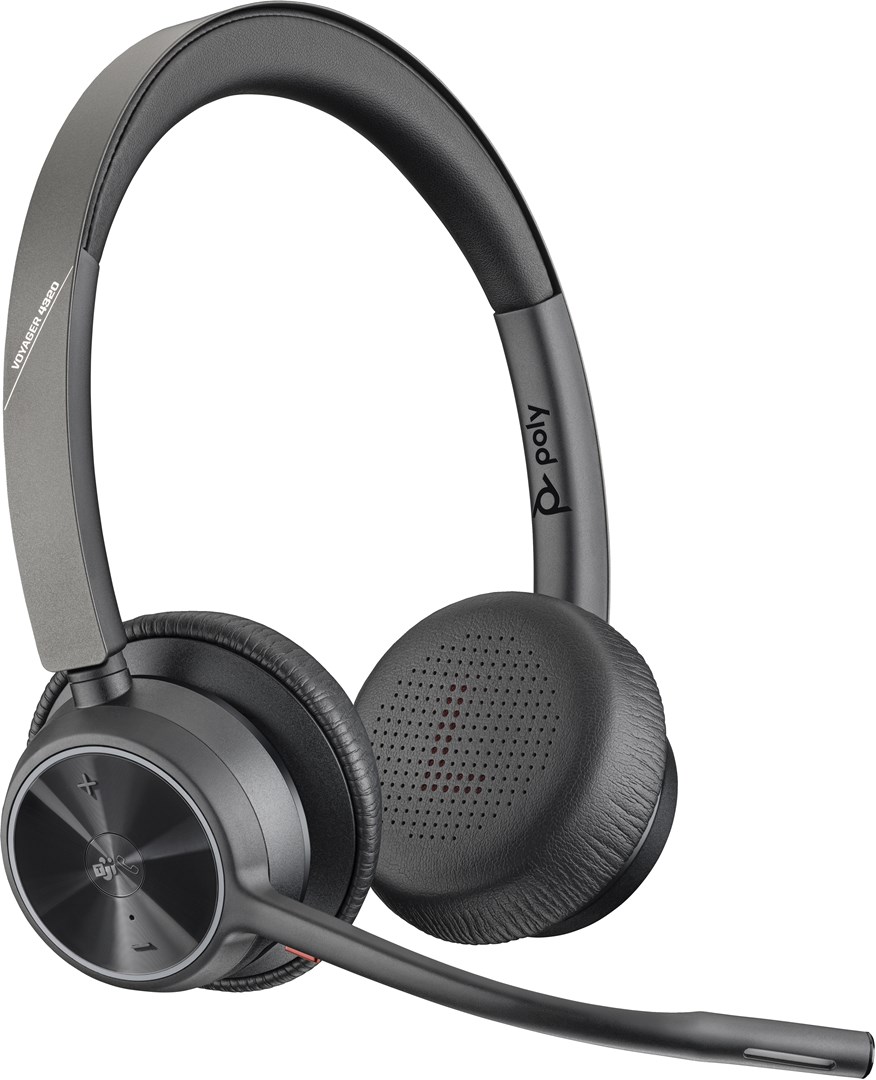 Bežične slušalice HP POLY Voyager 4320 UC MS (Bluetooth, USB-C, MS Teams certifikat, do 24h razgovora)-1
