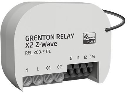 Relejni modul GRENTON RELAYx2 Z-Wave, 2-kanalni-0