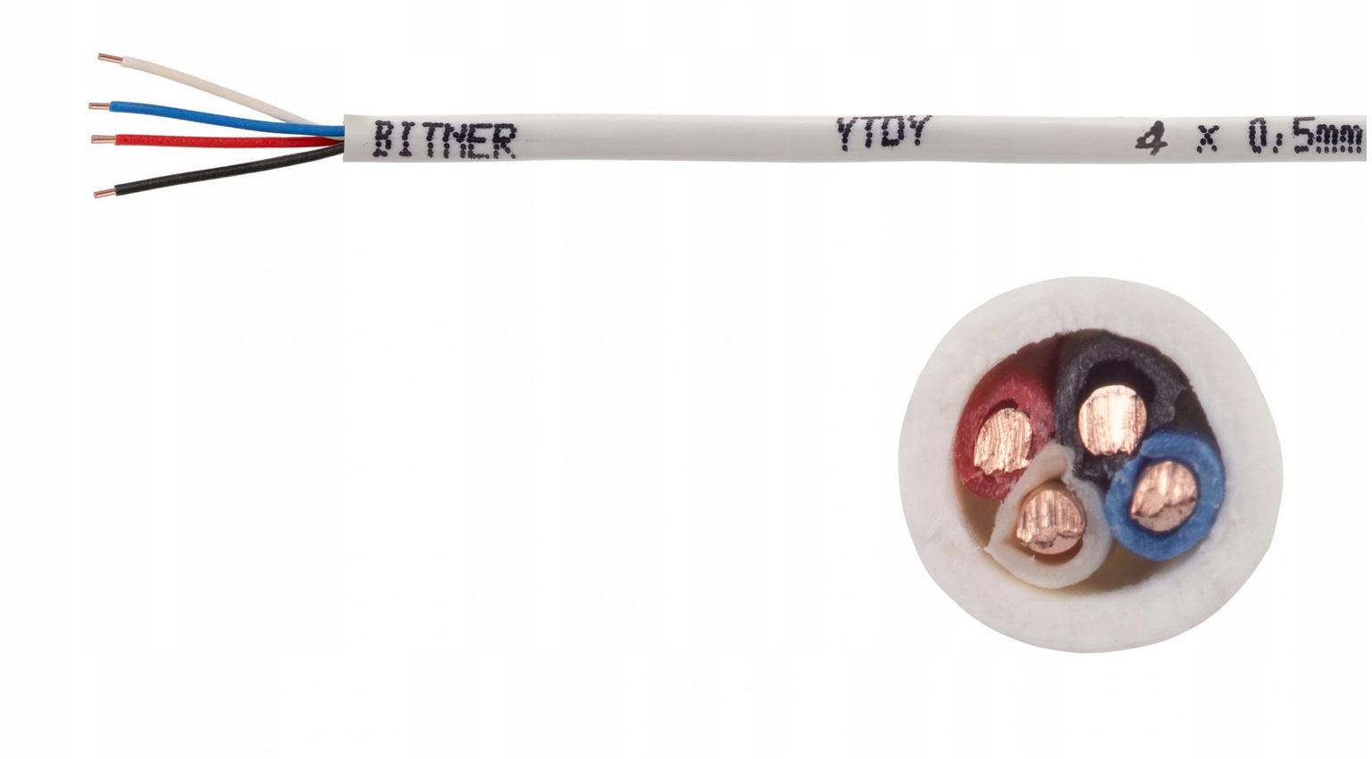 Interfonski i alarmni kabel BITNER YTDY (12x0.5mm², 100m)