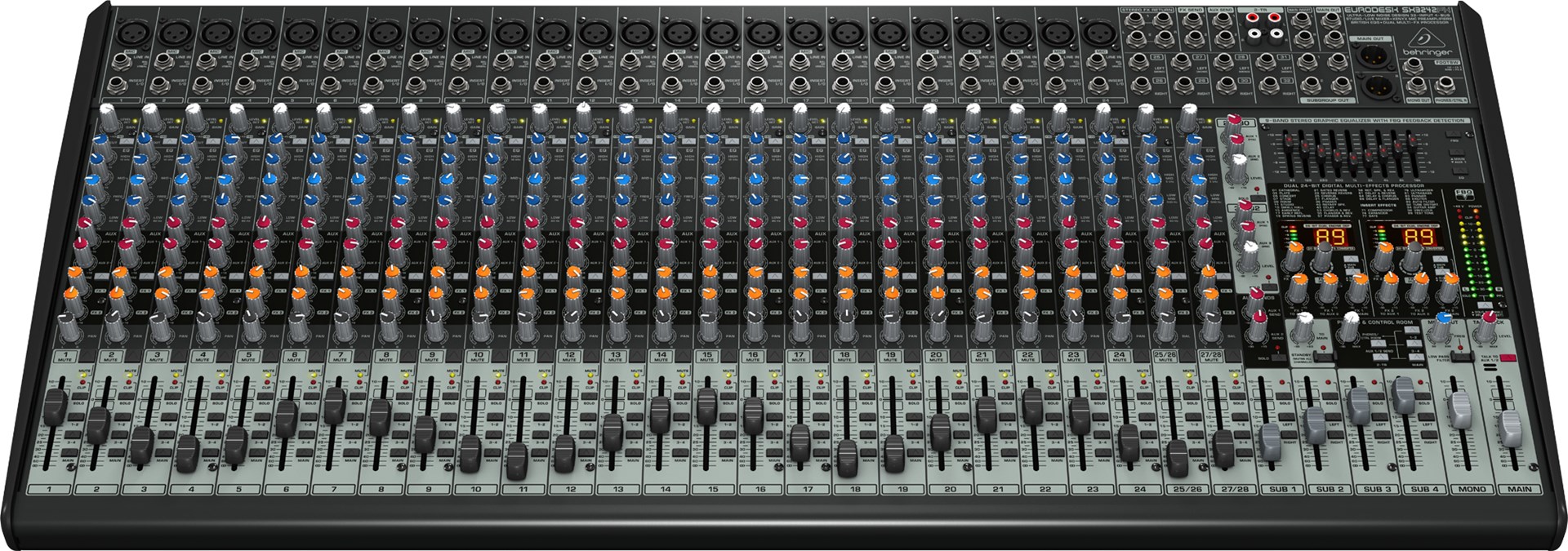 Audio mikser BEHRINGER SX3242FX (32 kanala, 24-bit FX procesor)-4