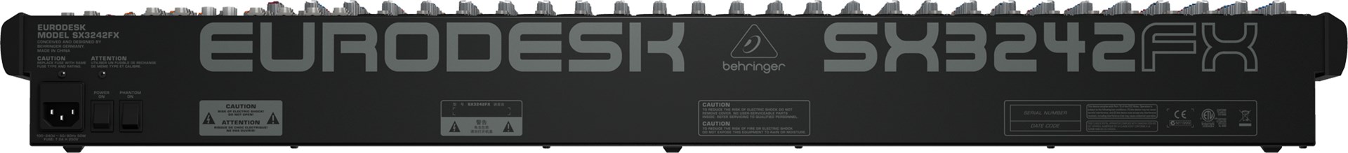 Audio mikser BEHRINGER SX3242FX (32 kanala, 24-bit FX procesor)-1