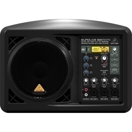 Monitor BEHRINGER B207MP3 (6.5", 150 W, USB, XLR)-6
