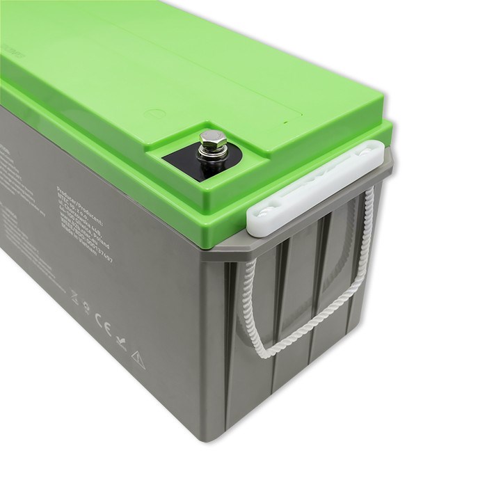 Qoltec 53078 Deep Cycle Gel battery| 12V | 150Ah | 44.5kg-4