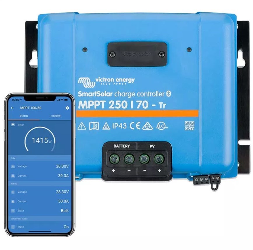 Solarni regulator punjenja VICTRON ENERGY SmartSolar MPPT 250/70-Tr (250V, 70A, Bluetooth)-0