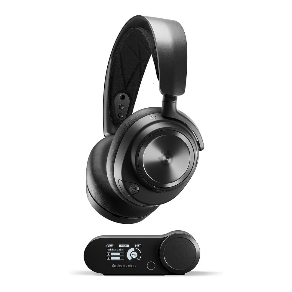Slušalice STEELSERIES Arctis Nova Pro X Over-Ear crne (ANC, bežične i žične, gaming)