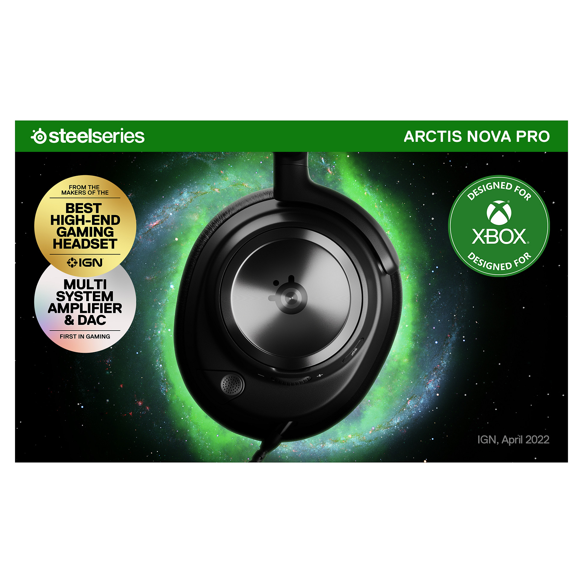 Slušalice STEELSERIES Arctis Nova Pro X Over-Ear crne (ANC, bežične i žične, gaming)-8