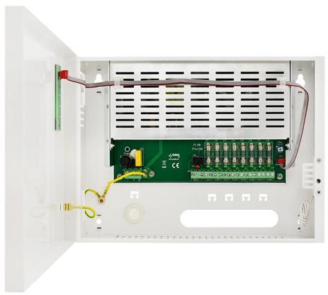 Stabilizirani napajanja s preklopnim načinom rada za 8 HD kamera Pulsar HPSDC-12V8X1A (12V/8A/8×1A)-0