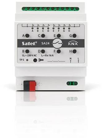 Prekidač s 8 kanala SATEL KNX-SA24-1