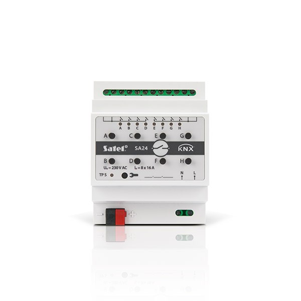 Prekidač s 8 kanala SATEL KNX-SA24