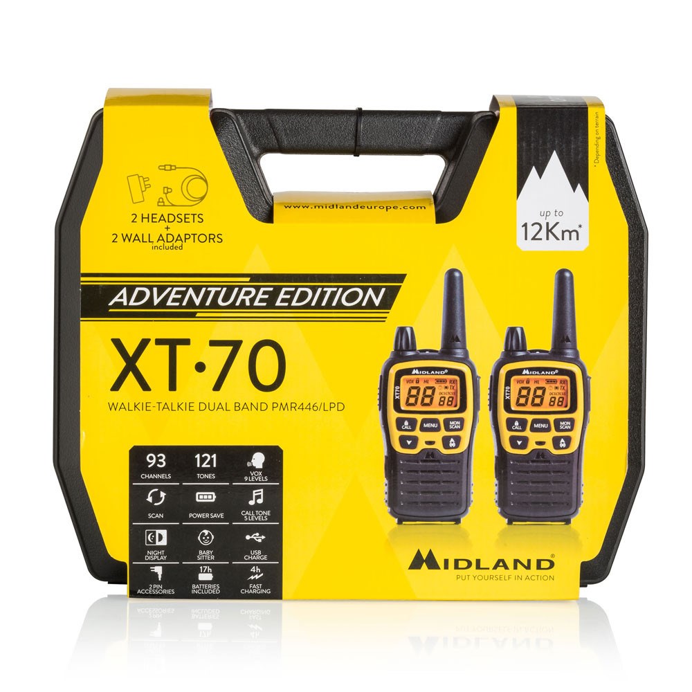 Ručni radio uređaj MIDLAND XT70 (8011869197215)-4