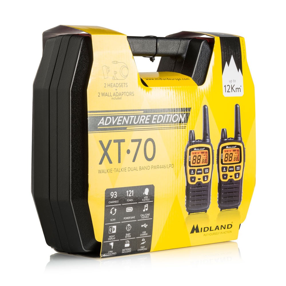 Ručni radio uređaj MIDLAND XT70 (8011869197215)-2