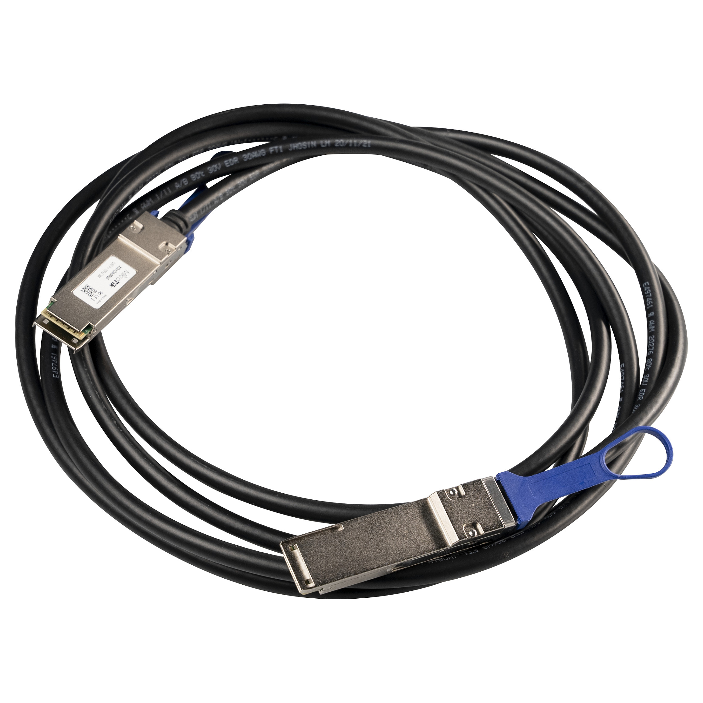 InfiniBand kabel MIKROTIK XQ+DA0003 (3 m, 100 Gbit/s, QSFP28, crni)