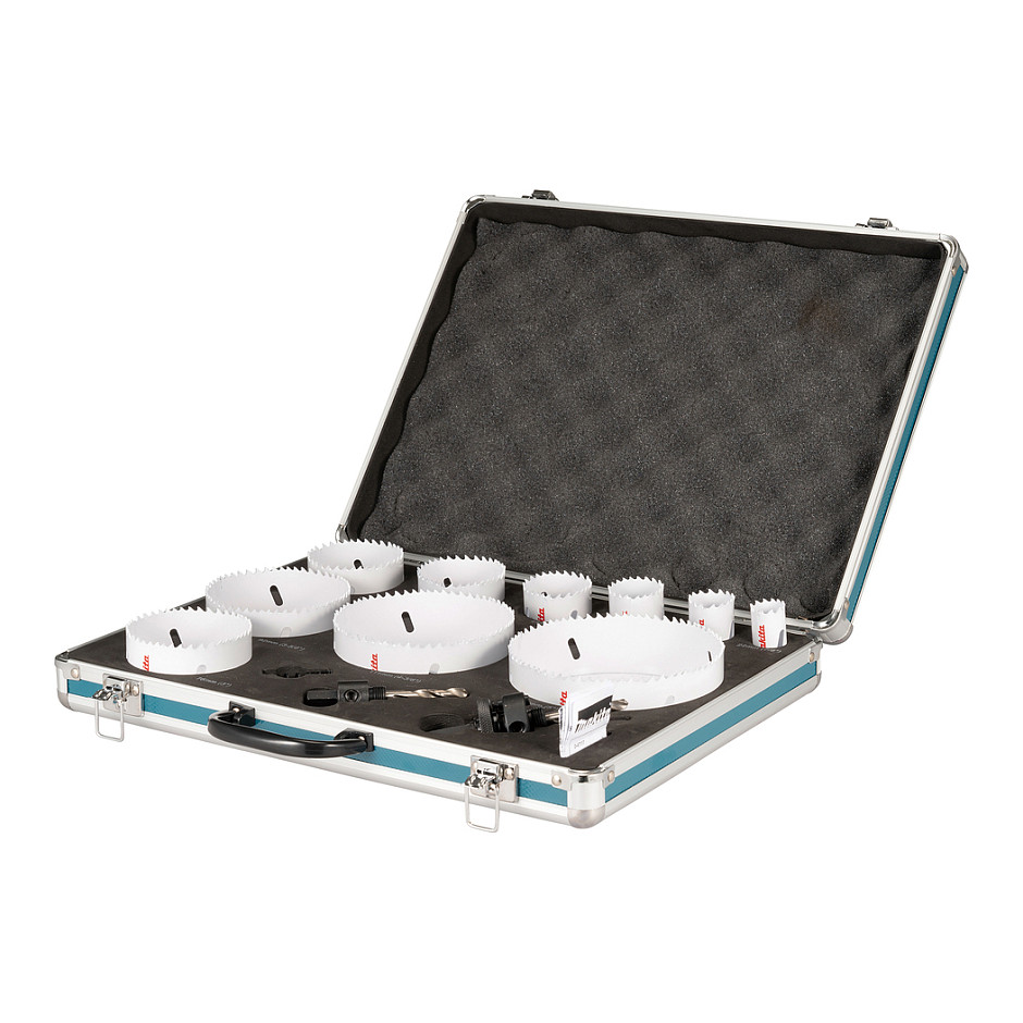 MAKITA HOLE SAW SET BIM ECONOMY 10pcs. 22,29,35,44,57,64,76,92,111,