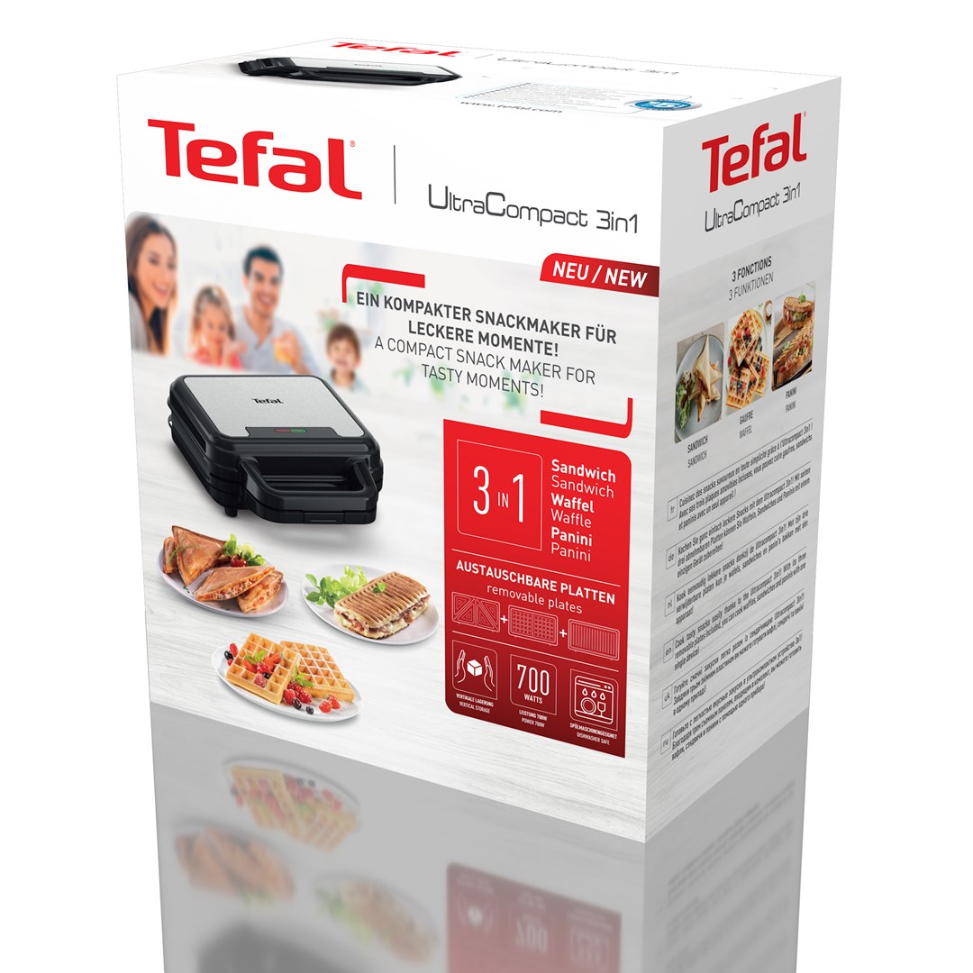 Kontaktni grill TEFAL UltraCompact 3-u-1 SW383D10-11