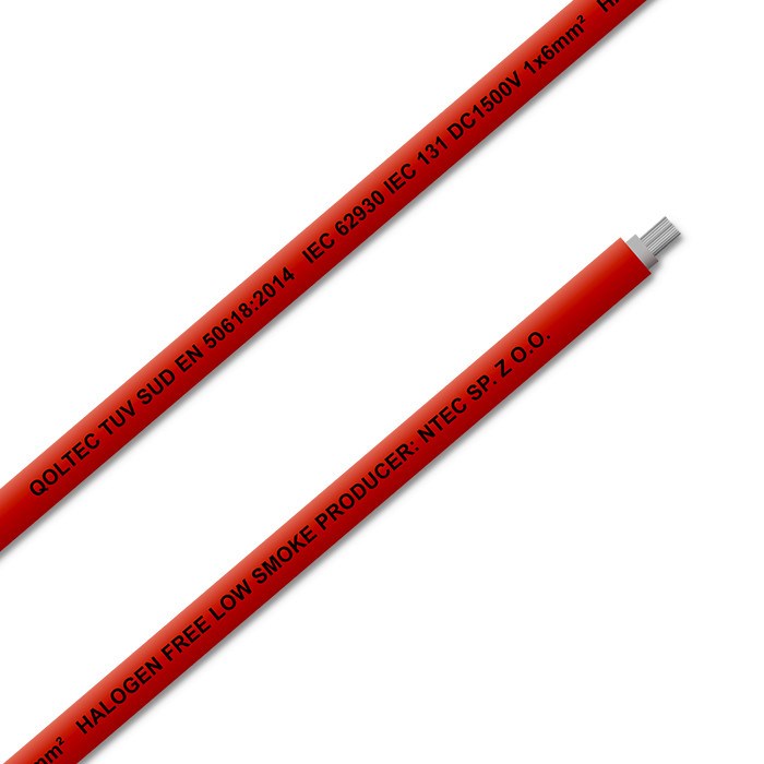 Solarni kabel QOLTEC 53852 (6mm², 100m, fotonaponski) crveni-2