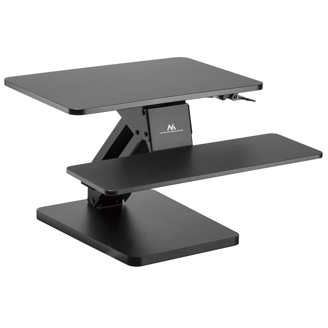 Stalak za laptop i monitor MACLEAN MC-882 (10-15.6", do 8 kg, VESA, plinska opruga) crni-8