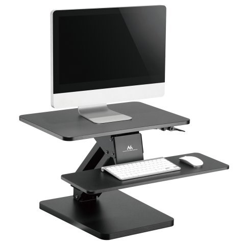 Stalak za laptop i monitor MACLEAN MC-882 (10-15.6", do 8 kg, VESA, plinska opruga) crni-4