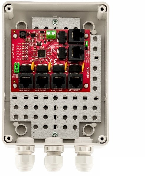 Switch ATTE xPoE-6-11-S2 (6-port, PoE, vanjski)-1