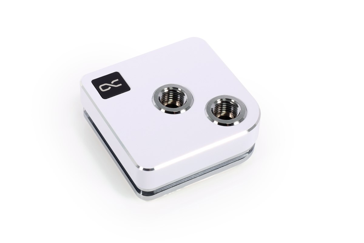 Hladnjak za procesor ALPHACOOL Core 1 - Bijeli (Težina 540 g, Maksimalni radni tlak 0.8 bar, Maksimalna radna temperatura 60 °C)-0