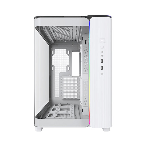 Kućište MONTECH KING 95 (Midi-Tower, Tempered Glass, ARGB, bijelo)-2