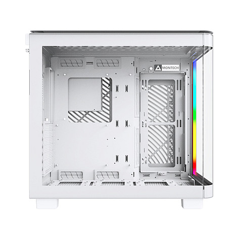 Kućište MONTECH KING 95 (Midi-Tower, Tempered Glass, ARGB, bijelo)-3