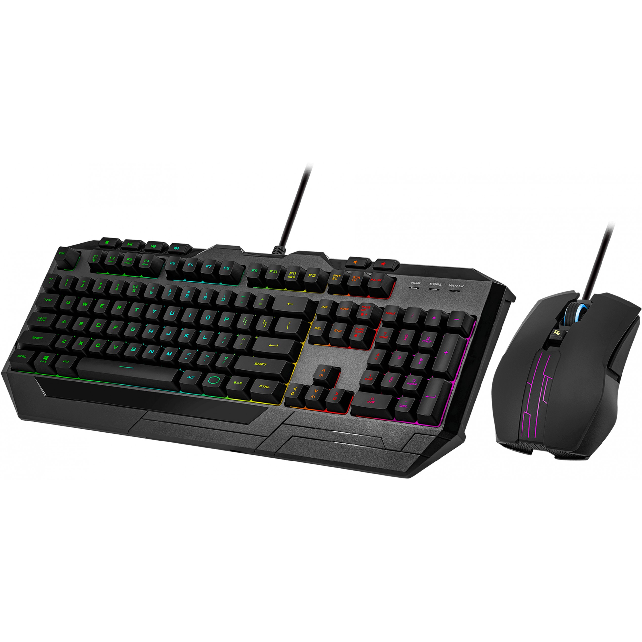 Stolno računalo za igre COOLER MASTER Devastator 3 [EN] 6 Zones RGB revised Version (RGB osvjetljenje sa 6 zona, revizirana verzija) – internacionalna non HR tipkovnica-0