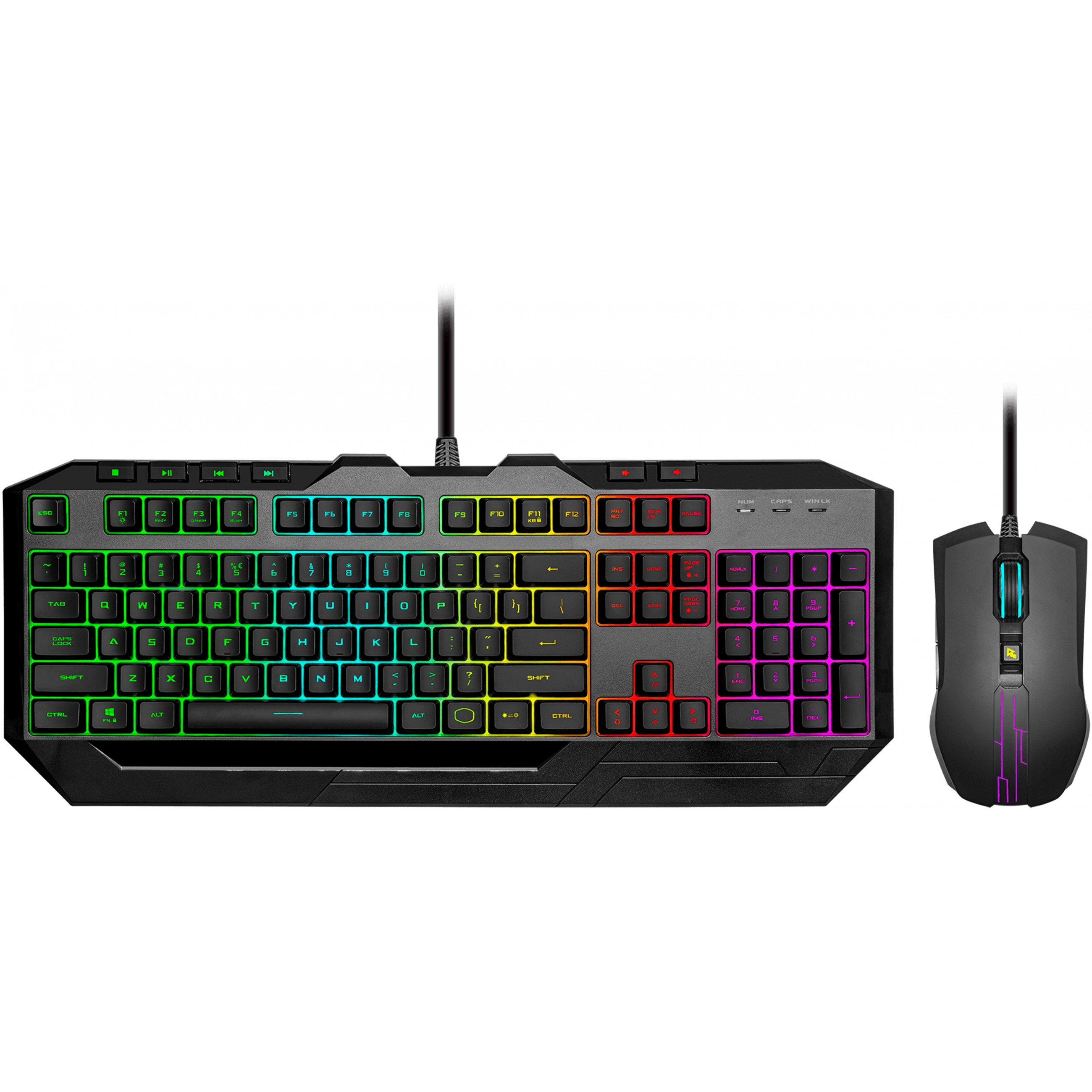 Stolno računalo za igre COOLER MASTER Devastator 3 [EN] 6 Zones RGB revised Version (RGB osvjetljenje sa 6 zona, revizirana verzija) – internacionalna non HR tipkovnica-1