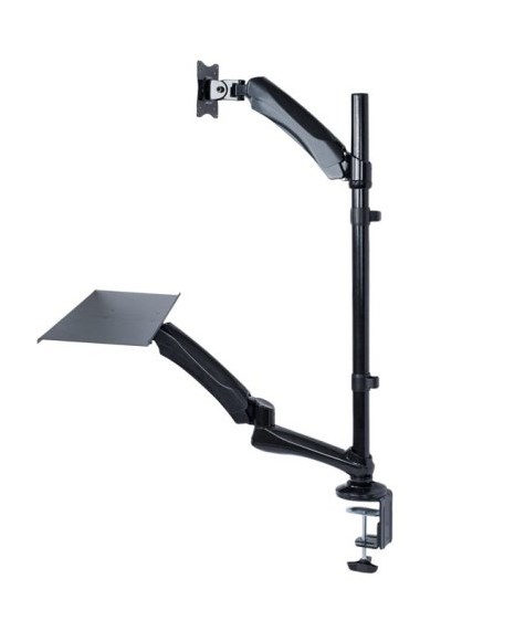 Stalak za monitor MACLEAN MC-681 (za ekrane 13"-27", nosivost do 9 kg, crna boja)