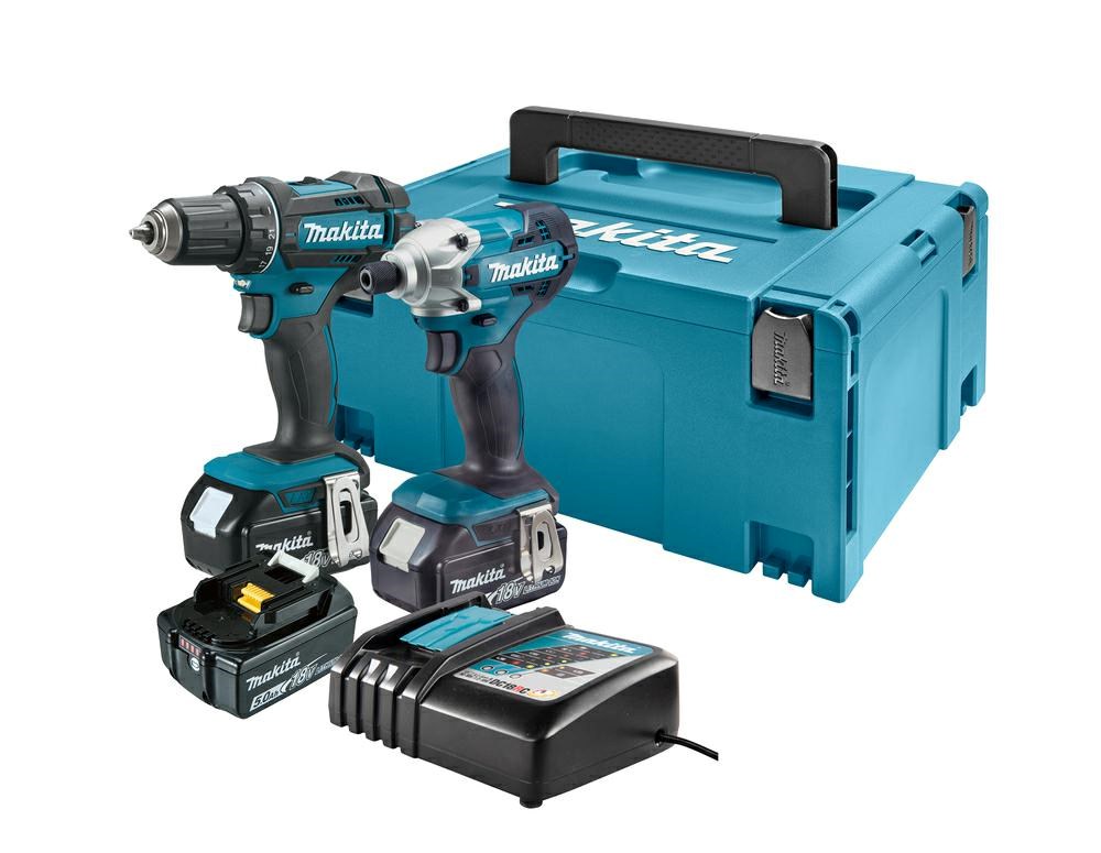 Set alata MAKITA DLX2339JX1 18V LXT, 3x5.0Ah, Makpac kofer-0