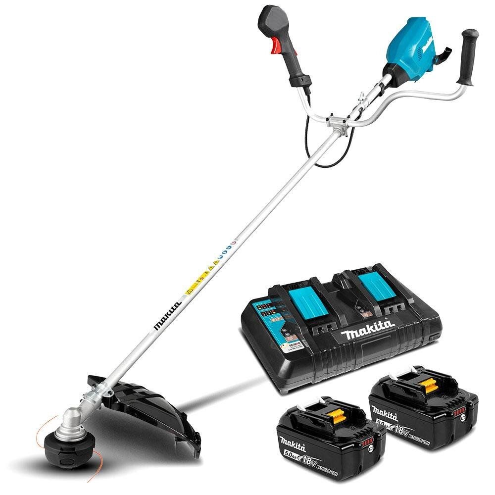 Kosilica za travu MAKITA DUR369APT2 (1000 W, AC/Baterija, Crna, Plava, Siva)-1