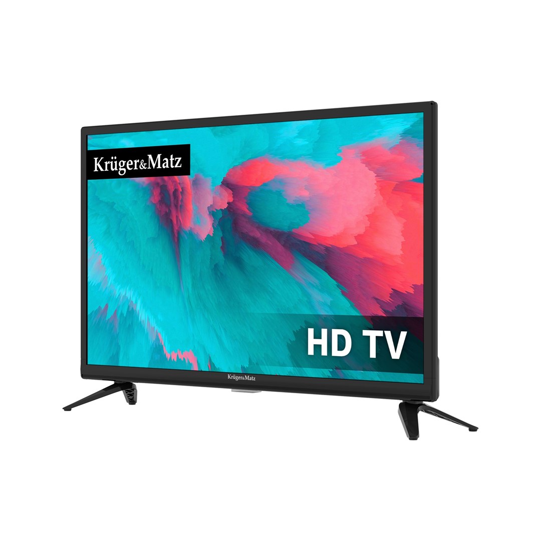 TV KRUGER& MATZ LED KM0224 VIDAA TV (61 cm, HD, Smart TV, Hotel TV, DVB-T/T2/C/S/S2, H.265/HEVC)-0