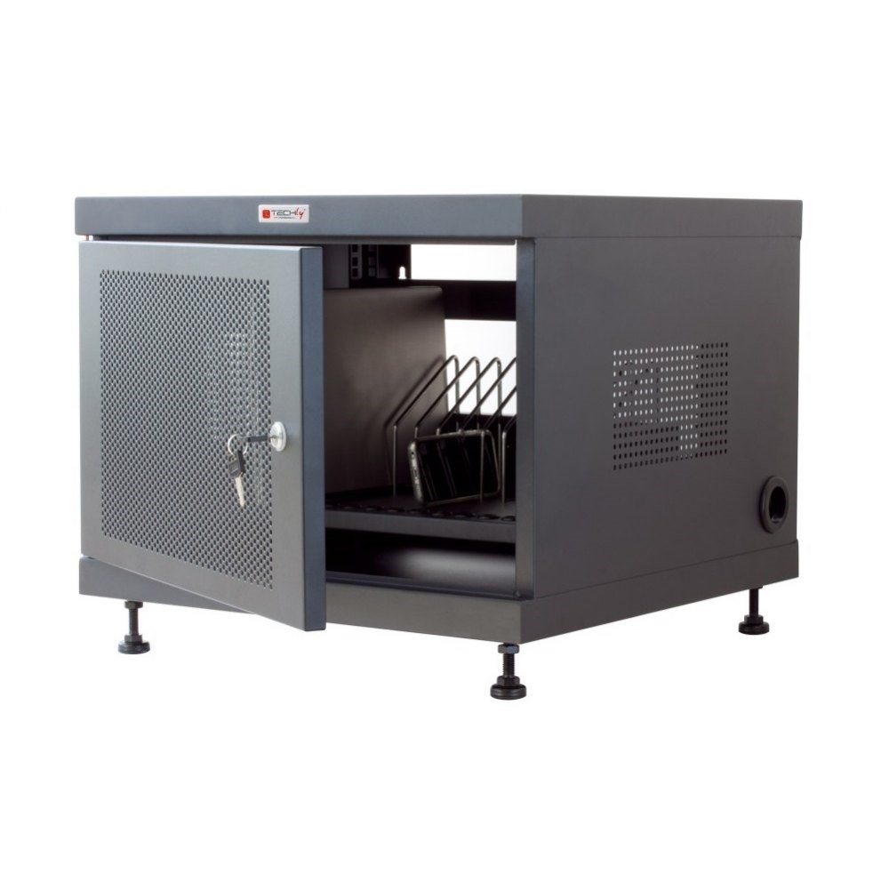 Utičnica TECHLY Charging Cabinet for 14 Laptops Tablets (16 AC sockets)-0
