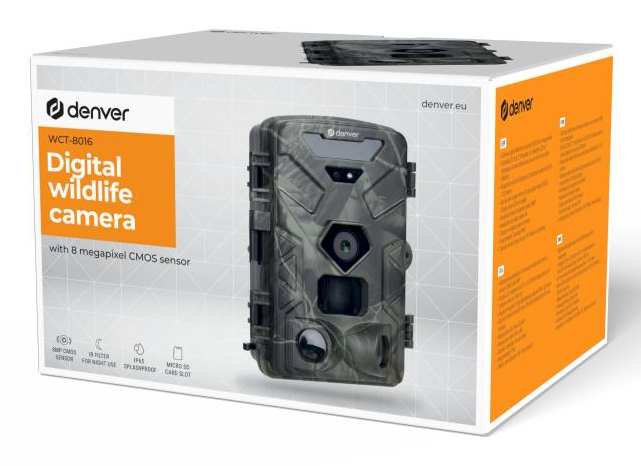 Lovačka kamera DENVER WCT-8016 (8MP senzor, 4K video, IP65, 6 mjeseci standby)-6