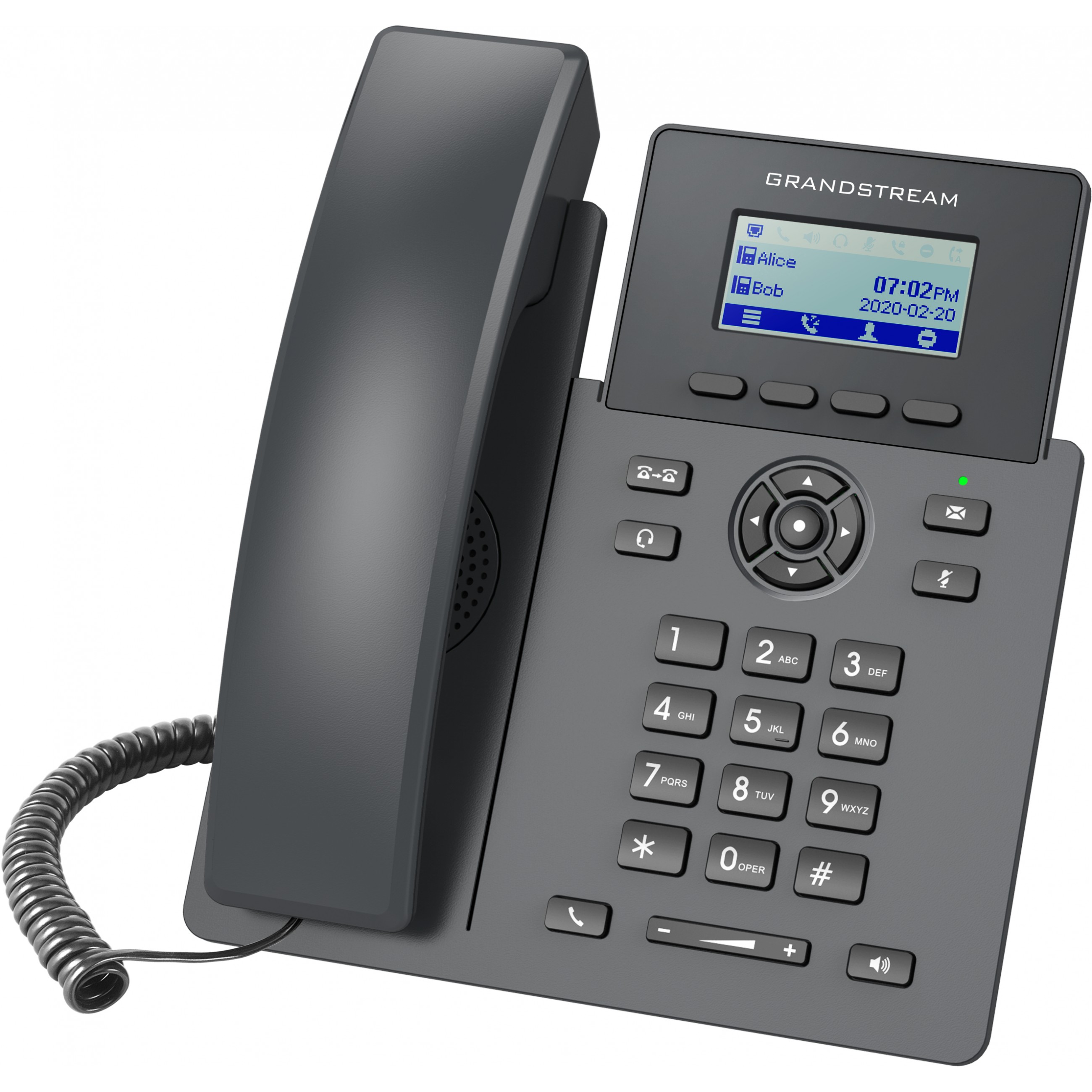 IP telefon GRANDSTREAM GRP 2601 (HD audio, 2 SIP računa, 3-putni audio konferencijski pozivi)
