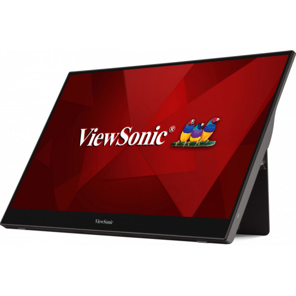 Monitor VIEWSONIC TD1655 39.6 cm (15.6") 1920 x 1080 pixels Full HD LED Touchscreen Multi-user Crna, Srebrna-8