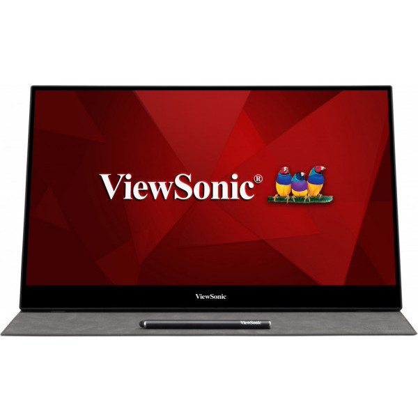 Monitor VIEWSONIC TD1655 39.6 cm (15.6") 1920 x 1080 pixels Full HD LED Touchscreen Multi-user Crna, Srebrna-10