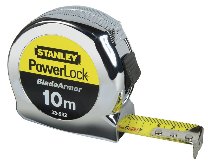 Čelična mjerica STANLEY Powerlock B/A 8 m x 25 mm (kromirana)-0