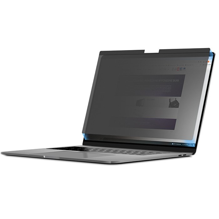 Filter za ekran QOLTEC GDPR Privacy Filter for MacBook Air 13.6" (Magnetski, Zaštita od plavog svjetla, Anti-glare)