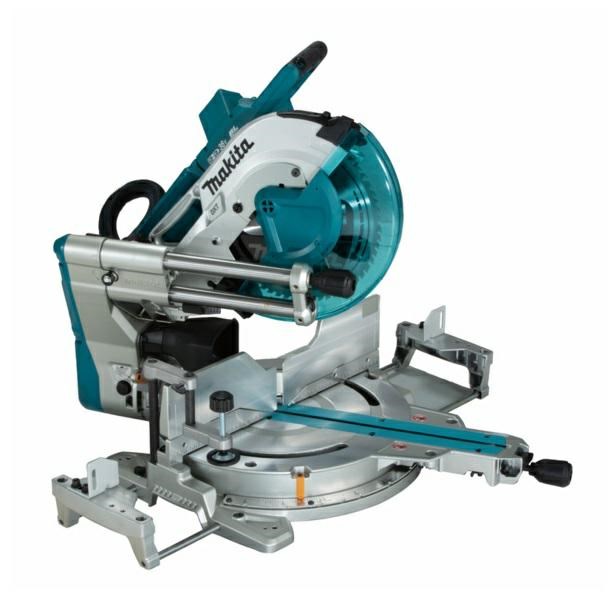 Kutna pila MAKITA DLS211ZU 2x18V LXT, 305 mm, BL motor-3