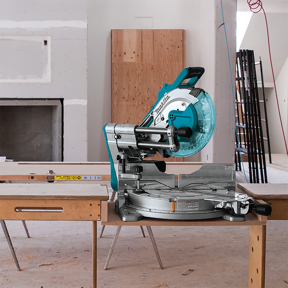 Kutna pila MAKITA DLS211ZU 2x18V LXT, 305 mm, BL motor-1