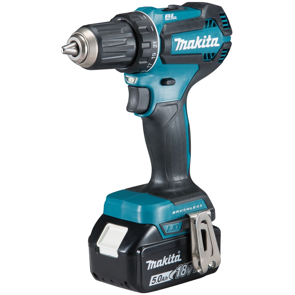 Odvijač MAKITA DDF485RTJ 18V LXT, 50Nm, 2x5.0Ah, BLDC