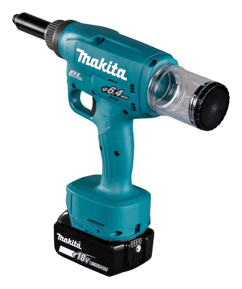Akumulatorska nitarka MAKITA DRV250RFJ (18V, 2x3.0Ah, 20kN, 4.8-6.4mm, Makpac)-2