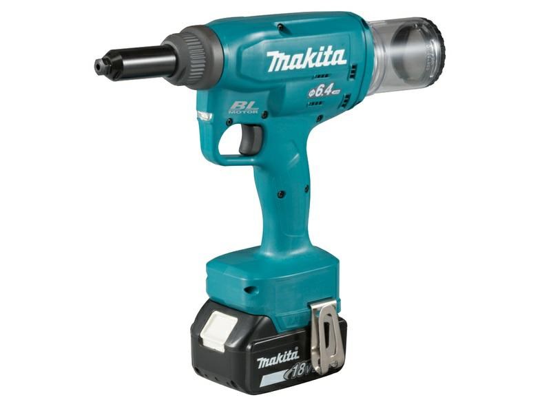 Akumulatorska nitarka MAKITA DRV250RFJ (18V, 2x3.0Ah, 20kN, 4.8-6.4mm, Makpac)-15
