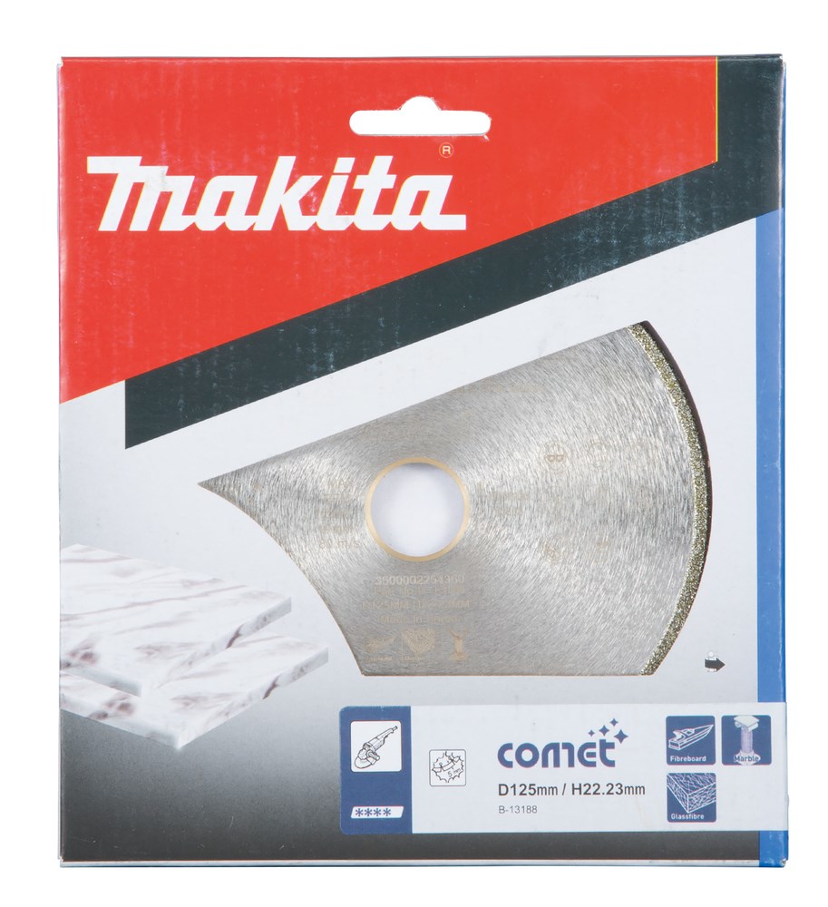 Dijamantna rezna ploča MAKITA B-13465 (125 x 22.23 mm, za mokro rezanje mramora)-2